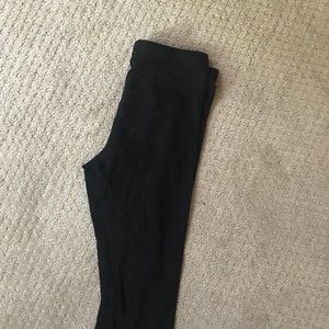 Two sets of leggings